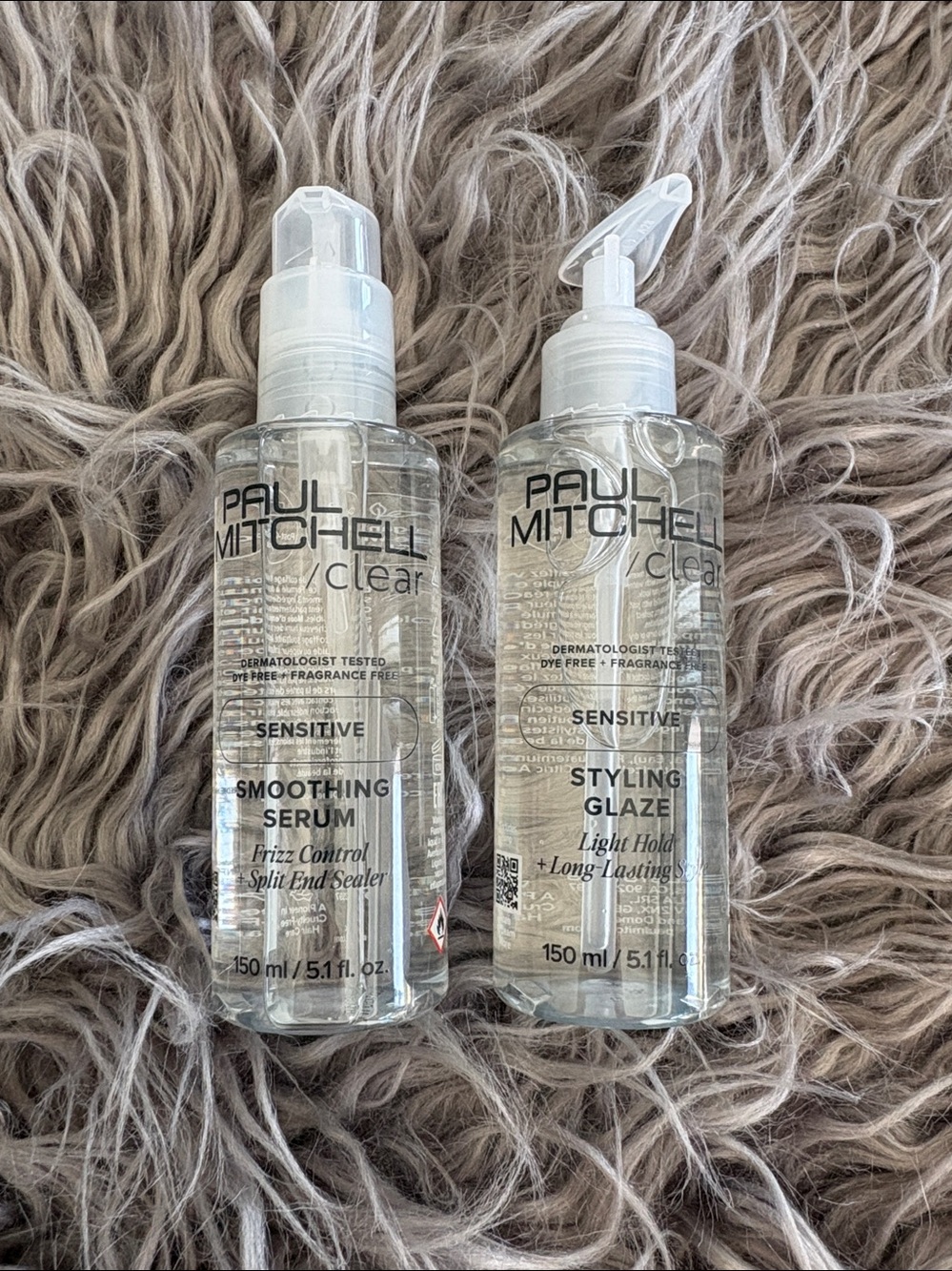 Paul Mitchell Sensitive Serum and Styling Glaze